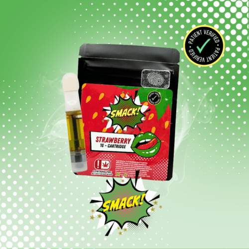Smack - 1g THC - Vape Cart - Strawberry