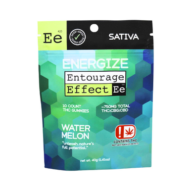 Entourage Effect - 25mg THC:25mg CBG: 25mg CBD: 750mg Watermelon 10ct - Image 2