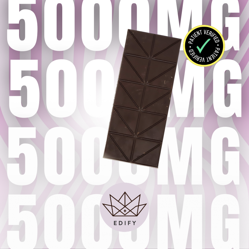Edify 5000mg Milk Chocolate Bar