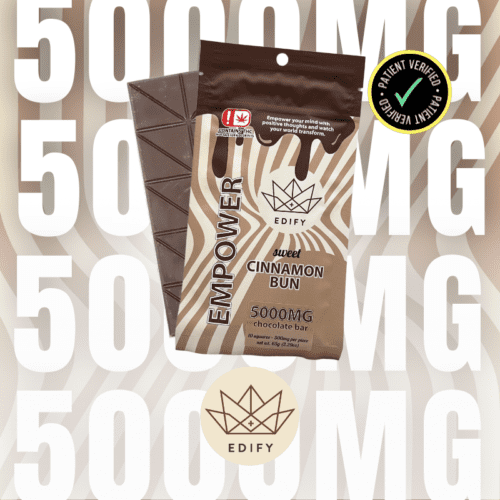 Edify 5000mg Cinnamon Bun Chocolate Bar