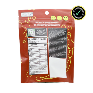 Day Changers - 2500mg THC Tasty Strawberry Gummy 10ct. - Image 3