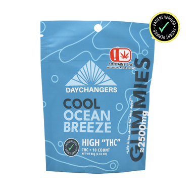 Day Changers - 2500mg THC Cool Ocean Breeze Gummy 10ct. - Image 2