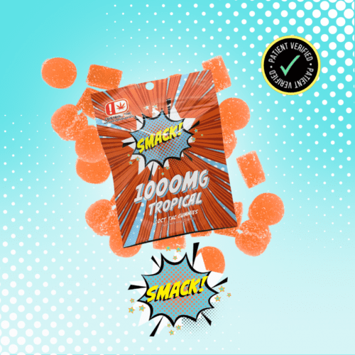 Smack - 1000mg THC Tropical Gummy 10ct