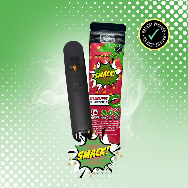 Smack - 2g Disposable - Strawberry