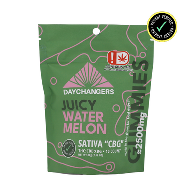 Day Changers - 2500mg THC Sativa Juicy Watermelon Gummy 10ct - Image 2