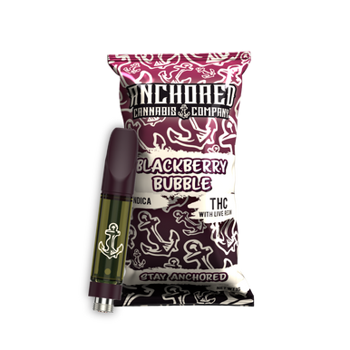 Blackberry Bubble - 1g Cart - Anchored