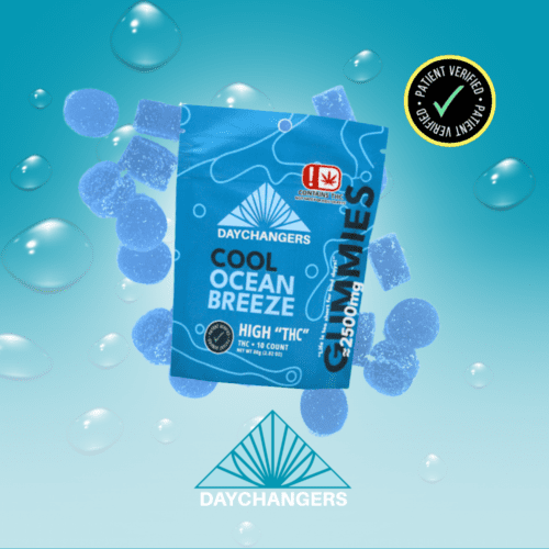 Day Changers - 2500mg THC Cool Ocean Breeze Gummy 10ct.