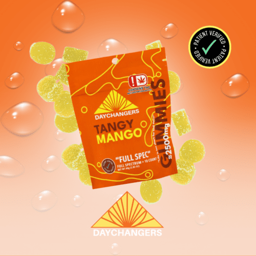 Day Changers - 2500mg Full Spectrum Tangy Mango Gummy 10ct.