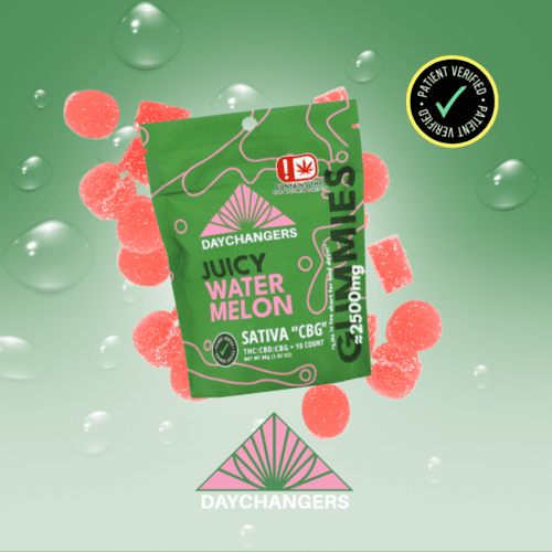 Day Changers - 2500mg THC Sativa Juicy Watermelon Gummy 10ct