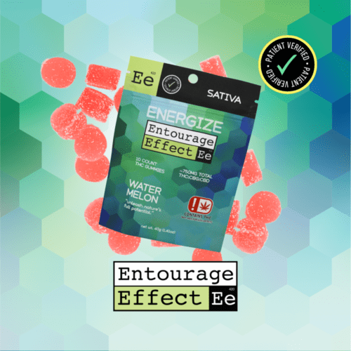 Entourage Effect - 25mg THC:25mg CBG: 25mg CBD: 750mg Watermelon 10ct