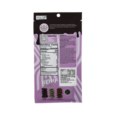 Edify - 1000mg THC Dark Chocolate Raspberry Bar - Image 2