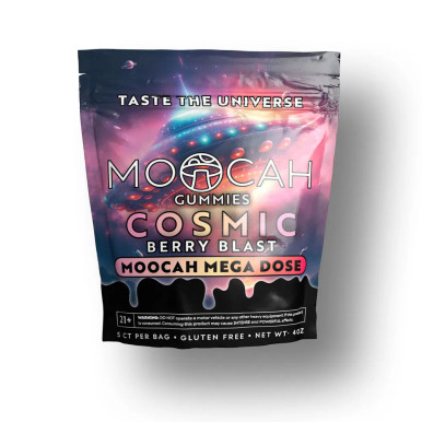 Moocah - Cosmic Berry Blast - Moocah Mega Dose - 5ct p/pack