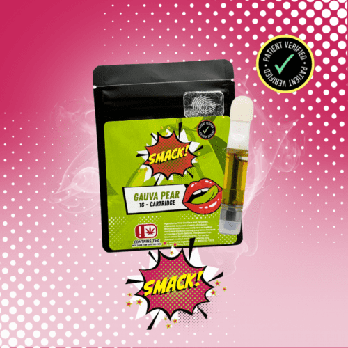 Smack - 1g THC - Vape Cart - Guava