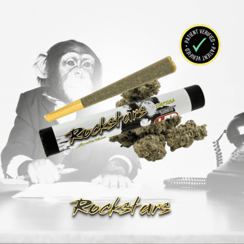 Rockstars - 1g Pre Roll - Grape Ape