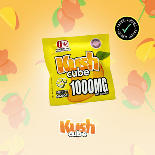 Kush Cube -SINGLE- 1000mg THC - Mighty Mango