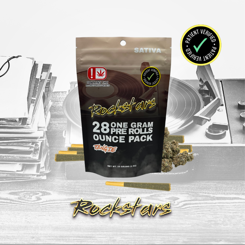 Rockstars - 28g Pre Roll Pack - Tangie