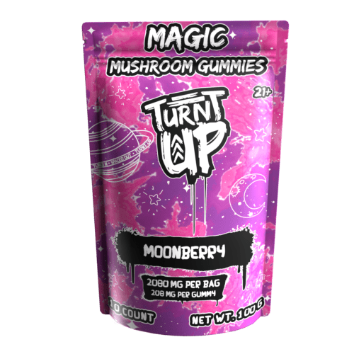 TURNT UP - MAGIC MUSHROOM - MOONBERRY 10ct - 1pk - SAMPLE