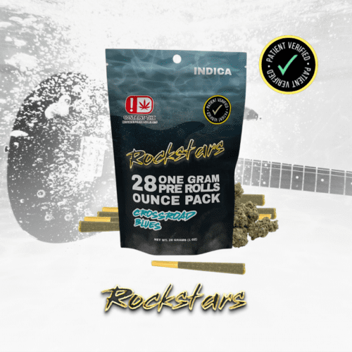 Rockstars - 28g Pre Roll Pack - Crossroad Blues