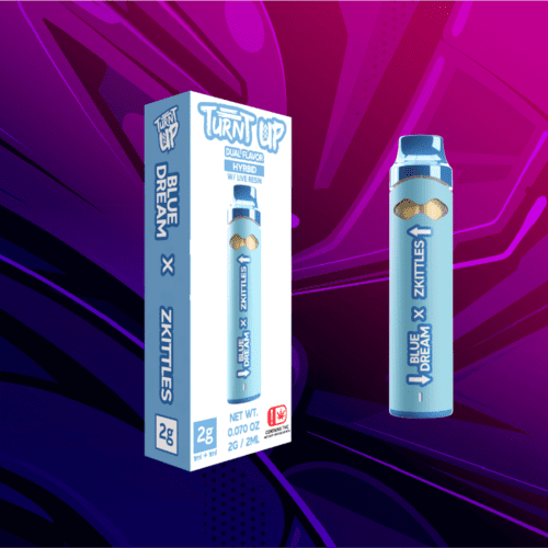 Turnt Up - 2g Disposable - Blue Dream x Zkittles
