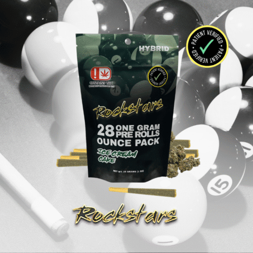 Rockstars - 28g Pre Roll Pack - Ice Cream Cake