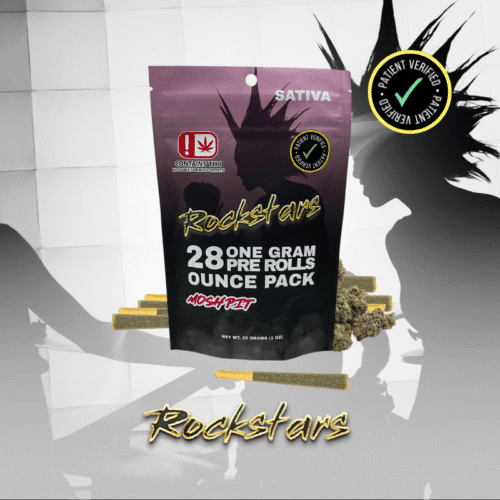 Rockstars - 28g Pre Roll Pack - Mosh Pit