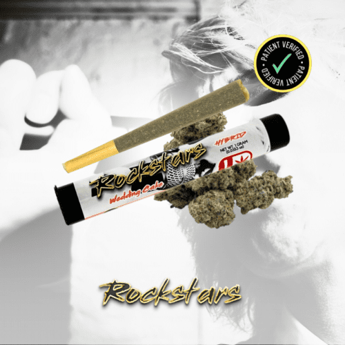 Rockstars - 1g Pre Roll - Wedding Cake