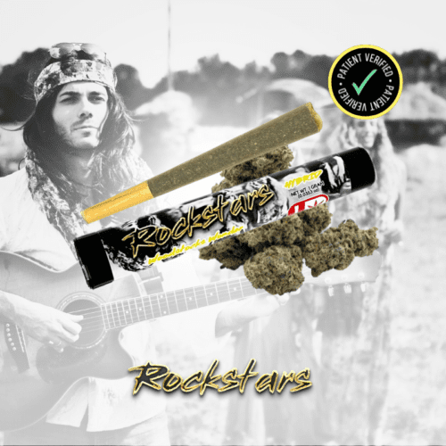 Rockstars - 1g Pre Roll - Woodstocks Wonder