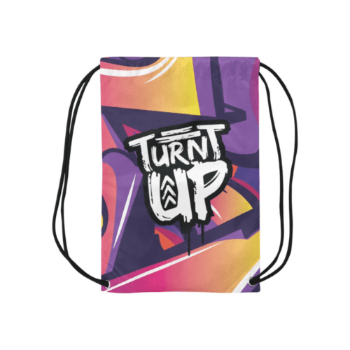 Merch - Turnt Up Drawstring Bags