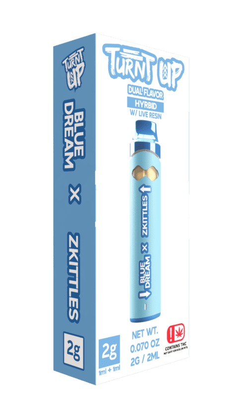 Turnt Up - 2g Disposable - Blue Dream x Zkittles - SAMPLE
