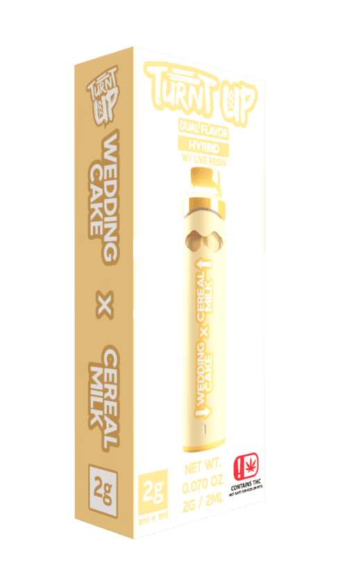 Turnt Up - 2g Disposable - Wedding Cake x Cereal Milk - SAMPLE