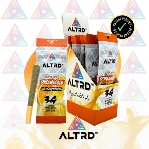 ALTRD - Infused 3g Pre Roll - Orange Dreamsicle