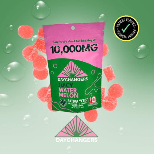 Day Changers - 10,000mg  Juicy Watermelon Gummy 40ct.